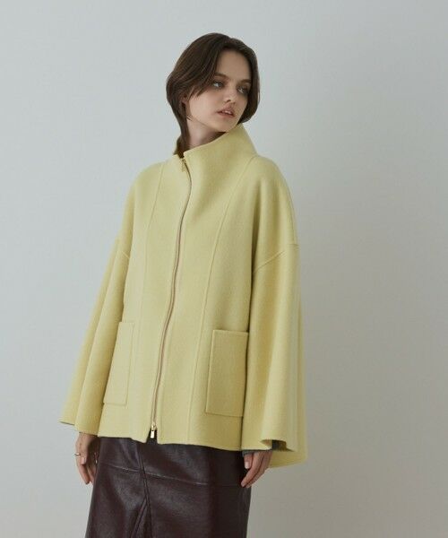 GRACE CONTINENTAL / グレースコンチネンタル ブルゾン | ストール付リバージップブルゾン | 詳細21