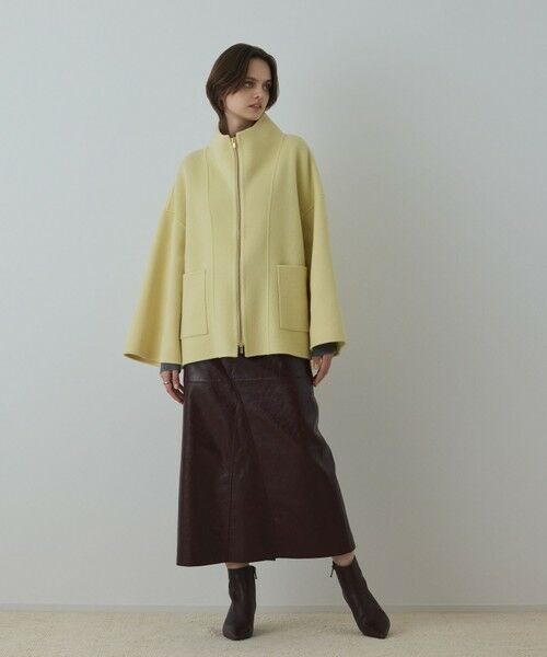 GRACE CONTINENTAL / グレースコンチネンタル ブルゾン | ストール付リバージップブルゾン | 詳細28