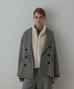 GRACE CONTINENTAL / グレースコンチネンタル その他アウター | カルゼツイードダブルジャケット