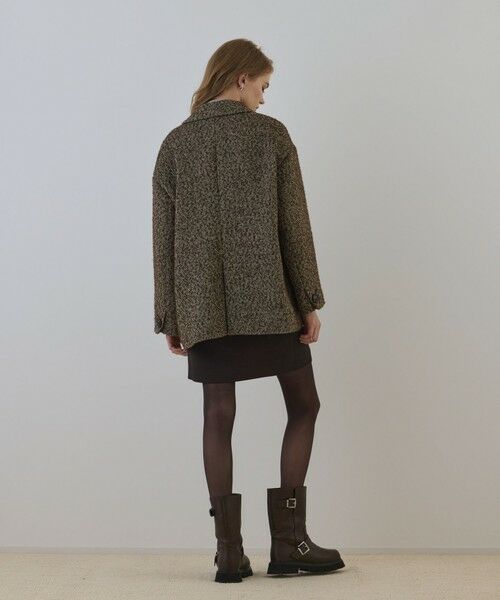 GRACE CONTINENTAL / グレースコンチネンタル その他アウター | カルゼツイードダブルジャケット | 詳細3