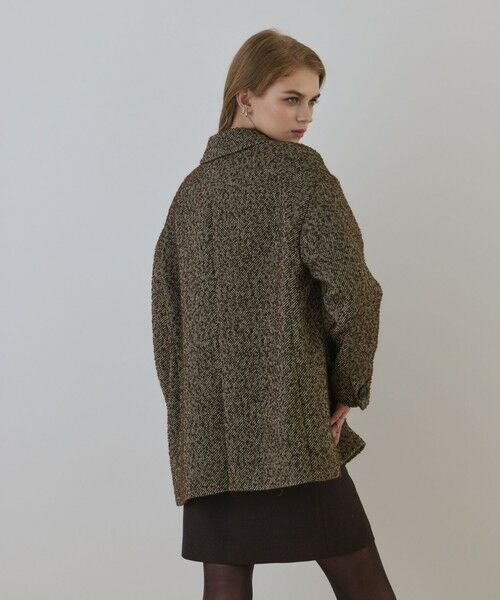 GRACE CONTINENTAL / グレースコンチネンタル その他アウター | カルゼツイードダブルジャケット | 詳細7