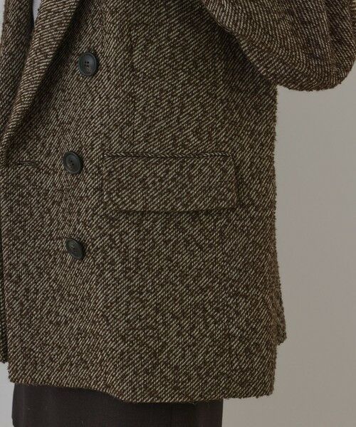 GRACE CONTINENTAL / グレースコンチネンタル その他アウター | カルゼツイードダブルジャケット | 詳細10