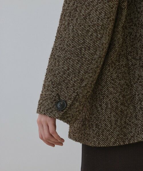 GRACE CONTINENTAL / グレースコンチネンタル その他アウター | カルゼツイードダブルジャケット | 詳細11