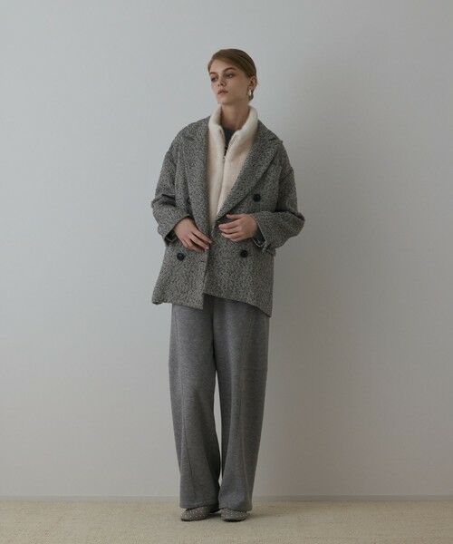 GRACE CONTINENTAL / グレースコンチネンタル その他アウター | カルゼツイードダブルジャケット | 詳細16