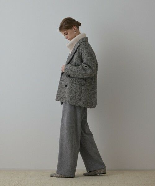 GRACE CONTINENTAL / グレースコンチネンタル その他アウター | カルゼツイードダブルジャケット | 詳細17