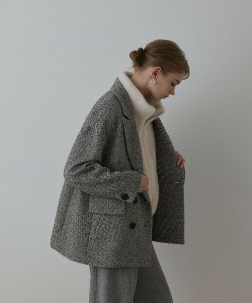 GRACE CONTINENTAL / グレースコンチネンタル その他アウター | カルゼツイードダブルジャケット | 詳細19