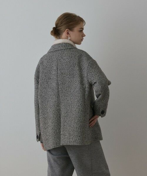 GRACE CONTINENTAL / グレースコンチネンタル その他アウター | カルゼツイードダブルジャケット | 詳細20