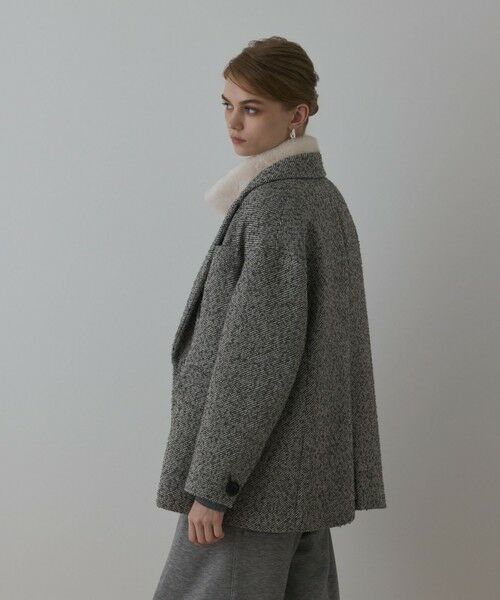 GRACE CONTINENTAL / グレースコンチネンタル その他アウター | カルゼツイードダブルジャケット | 詳細21