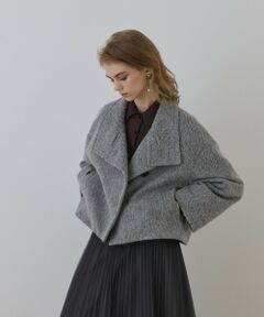 GRACE CONTINENTAL / グレースコンチネンタル その他アウター | アルパカシャギージャケット