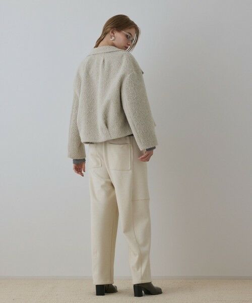 GRACE CONTINENTAL / グレースコンチネンタル その他アウター | アルパカシャギージャケット | 詳細11