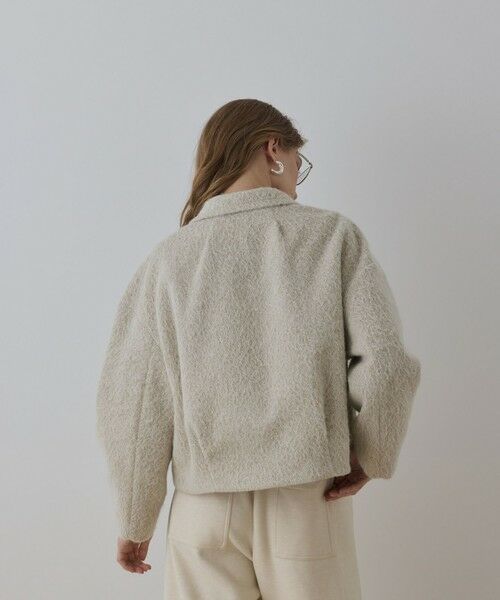 GRACE CONTINENTAL / グレースコンチネンタル その他アウター | アルパカシャギージャケット | 詳細3