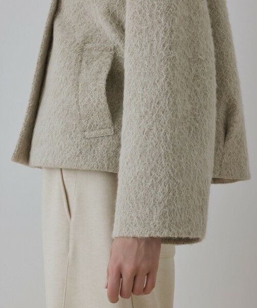 GRACE CONTINENTAL / グレースコンチネンタル その他アウター | アルパカシャギージャケット | 詳細6