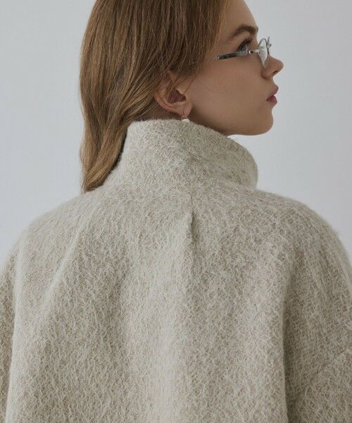 GRACE CONTINENTAL / グレースコンチネンタル その他アウター | アルパカシャギージャケット | 詳細7