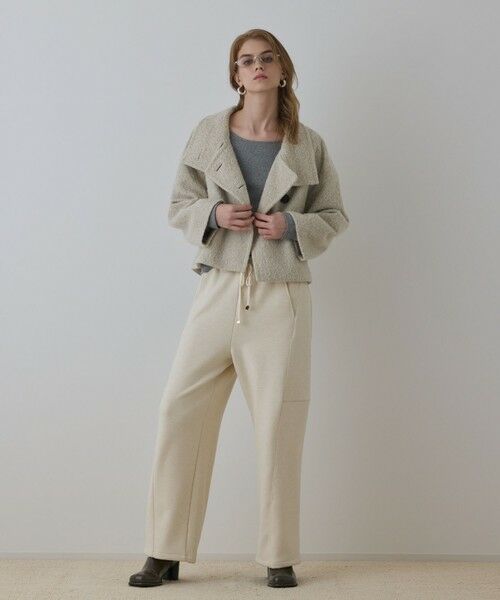 GRACE CONTINENTAL / グレースコンチネンタル その他アウター | アルパカシャギージャケット | 詳細9