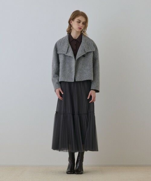 GRACE CONTINENTAL / グレースコンチネンタル その他アウター | アルパカシャギージャケット | 詳細18