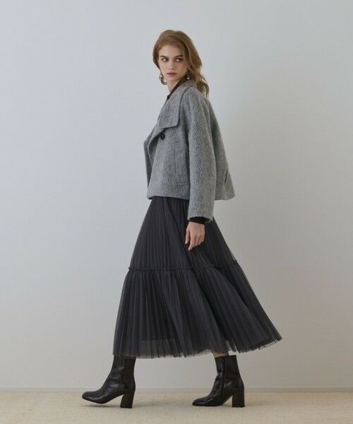 GRACE CONTINENTAL / グレースコンチネンタル その他アウター | アルパカシャギージャケット | 詳細19