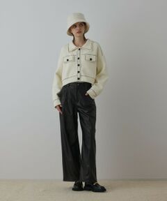 GRACE CONTINENTAL / グレースコンチネンタル ニット・セーター | ステッチニットジャケット