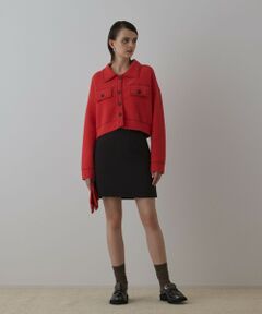 GRACE CONTINENTAL / グレースコンチネンタル ニット・セーター | ステッチニットジャケット