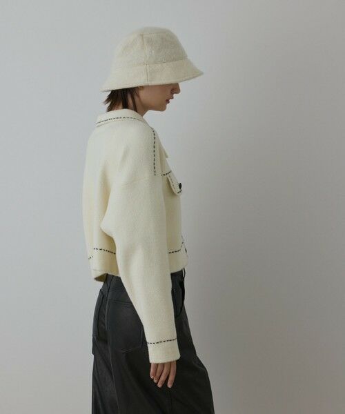 GRACE CONTINENTAL / グレースコンチネンタル ニット・セーター | ステッチニットジャケット | 詳細2