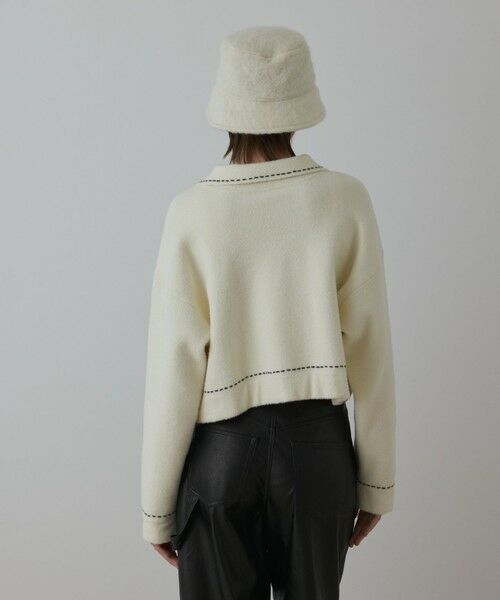 GRACE CONTINENTAL / グレースコンチネンタル ニット・セーター | ステッチニットジャケット | 詳細3