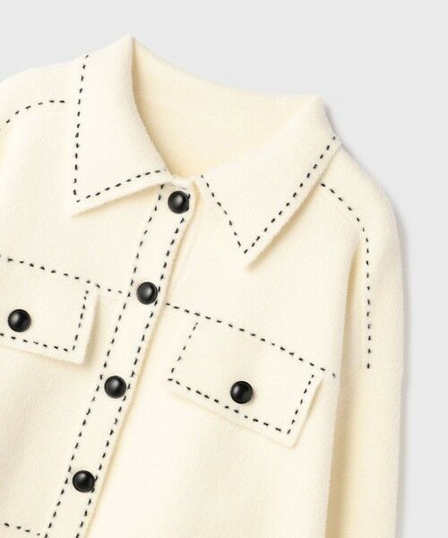 GRACE CONTINENTAL / グレースコンチネンタル ニット・セーター | ステッチニットジャケット | 詳細9