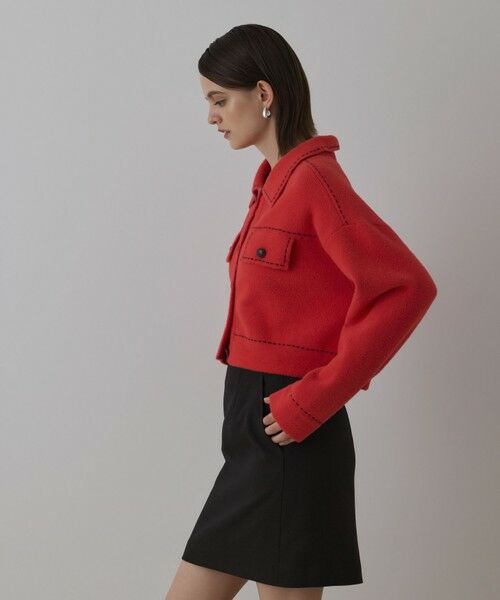 GRACE CONTINENTAL / グレースコンチネンタル ニット・セーター | ステッチニットジャケット | 詳細11