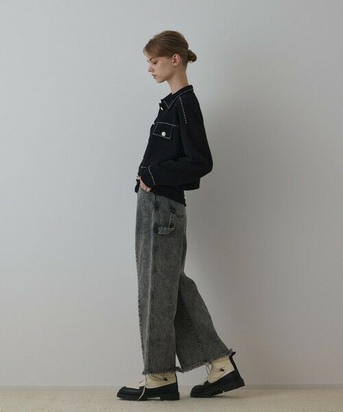 GRACE CONTINENTAL / グレースコンチネンタル ニット・セーター | ステッチニットジャケット | 詳細18