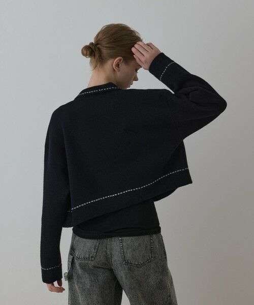 GRACE CONTINENTAL / グレースコンチネンタル ニット・セーター | ステッチニットジャケット | 詳細22