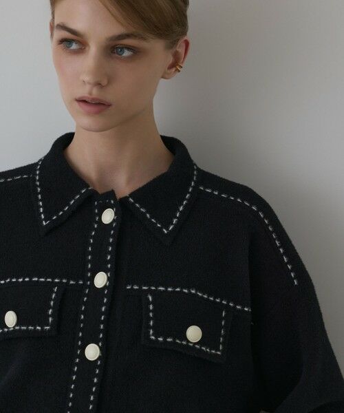 GRACE CONTINENTAL / グレースコンチネンタル ニット・セーター | ステッチニットジャケット | 詳細23