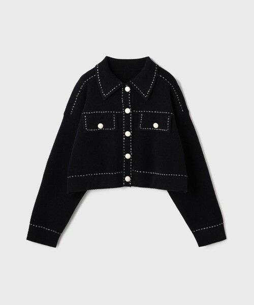 GRACE CONTINENTAL / グレースコンチネンタル ニット・セーター | ステッチニットジャケット | 詳細27