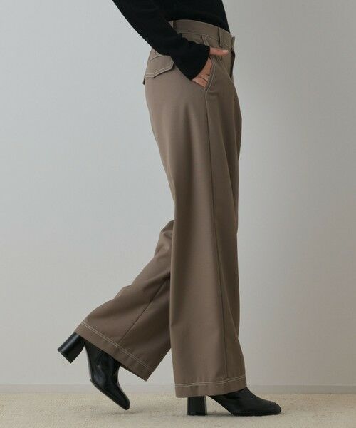 GRACE CONTINENTAL / グレースコンチネンタル その他パンツ | タックカーブパンツ | 詳細6