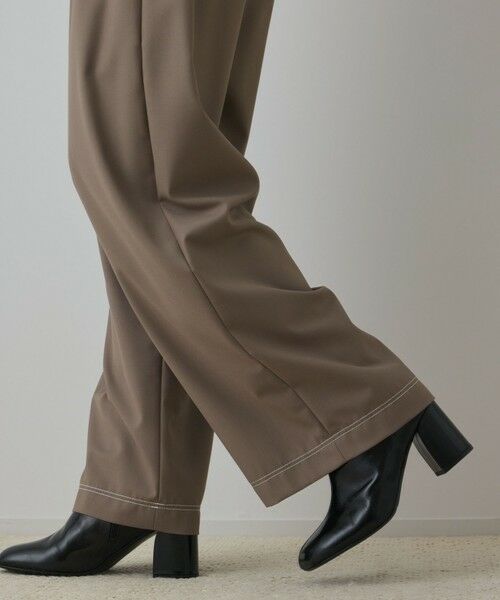GRACE CONTINENTAL / グレースコンチネンタル その他パンツ | タックカーブパンツ | 詳細9