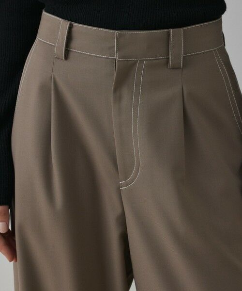 GRACE CONTINENTAL / グレースコンチネンタル その他パンツ | タックカーブパンツ | 詳細8