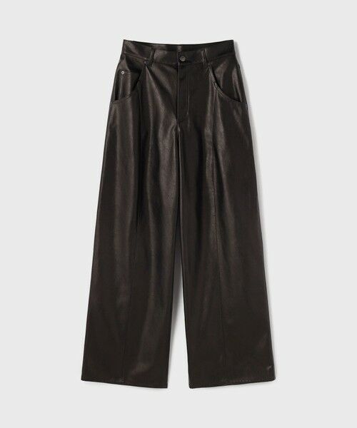 GRACE CONTINENTAL / グレースコンチネンタル その他パンツ | カーブフェイクレザーパンツ | 詳細21