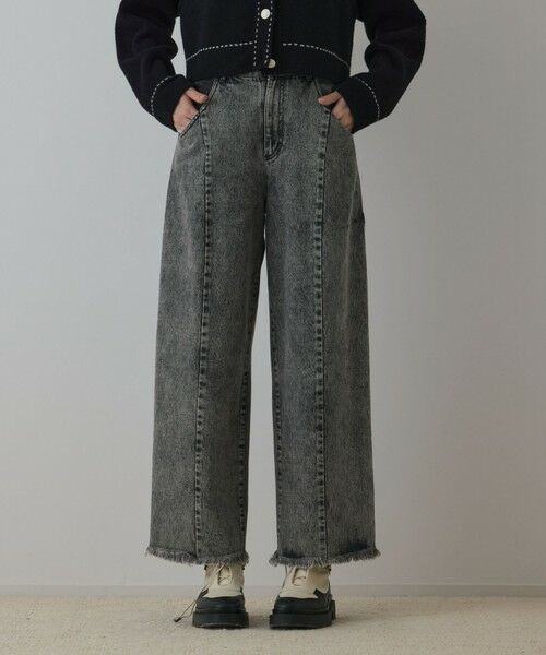 GRACE CONTINENTAL / グレースコンチネンタル デニムパンツ | カーブデニムパンツ | 詳細1