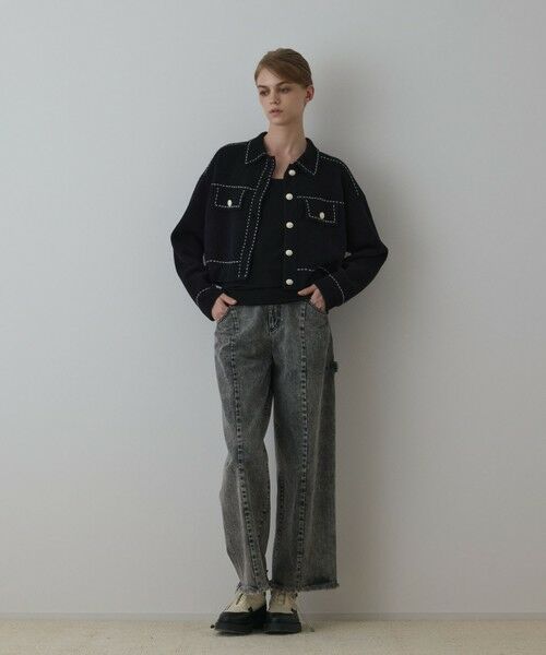 GRACE CONTINENTAL / グレースコンチネンタル デニムパンツ | カーブデニムパンツ | 詳細8