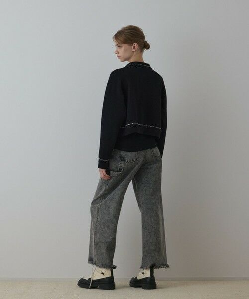 GRACE CONTINENTAL / グレースコンチネンタル デニムパンツ | カーブデニムパンツ | 詳細9