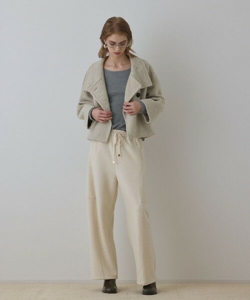 GRACE CONTINENTAL / グレースコンチネンタル その他パンツ | エッグラインカットパンツ | 詳細1