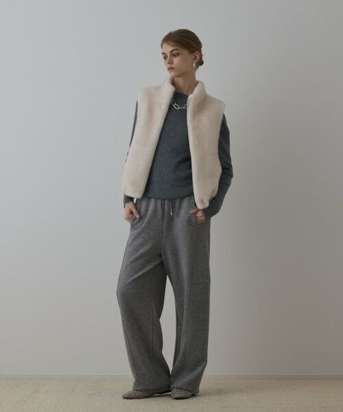 GRACE CONTINENTAL / グレースコンチネンタル その他パンツ | エッグラインカットパンツ | 詳細6