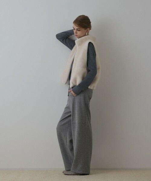 GRACE CONTINENTAL / グレースコンチネンタル その他パンツ | エッグラインカットパンツ | 詳細7