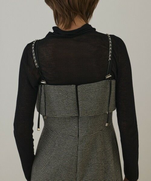 GRACE CONTINENTAL / グレースコンチネンタル サロペット・オールインワン | チドリツイードサロペット | 詳細12