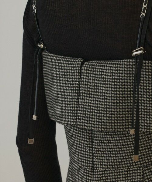 GRACE CONTINENTAL / グレースコンチネンタル サロペット・オールインワン | チドリツイードサロペット | 詳細13