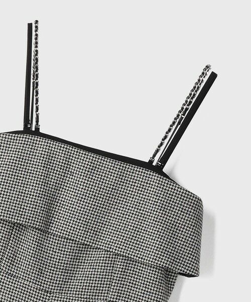 GRACE CONTINENTAL / グレースコンチネンタル サロペット・オールインワン | チドリツイードサロペット | 詳細17