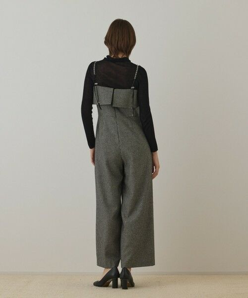 GRACE CONTINENTAL / グレースコンチネンタル サロペット・オールインワン | チドリツイードサロペット | 詳細2