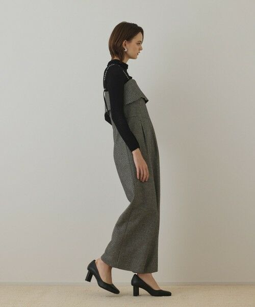 GRACE CONTINENTAL / グレースコンチネンタル サロペット・オールインワン | チドリツイードサロペット | 詳細3