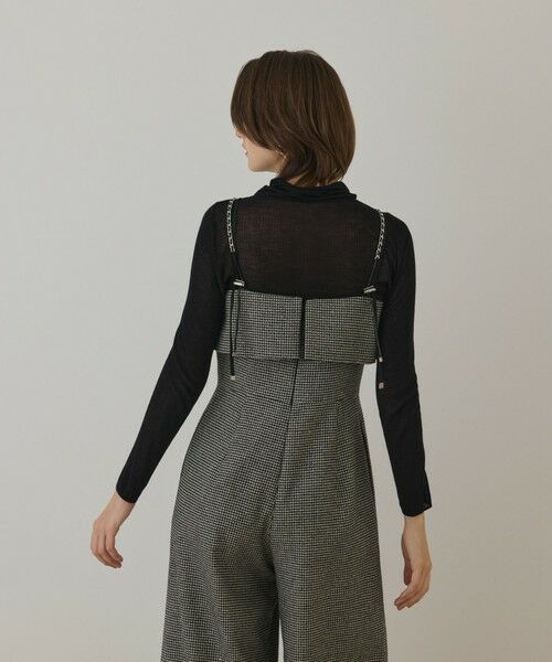GRACE CONTINENTAL / グレースコンチネンタル サロペット・オールインワン | チドリツイードサロペット | 詳細5