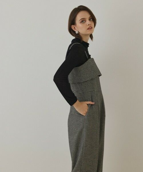 GRACE CONTINENTAL / グレースコンチネンタル サロペット・オールインワン | チドリツイードサロペット | 詳細6
