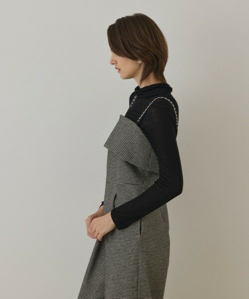 GRACE CONTINENTAL / グレースコンチネンタル サロペット・オールインワン | チドリツイードサロペット | 詳細8