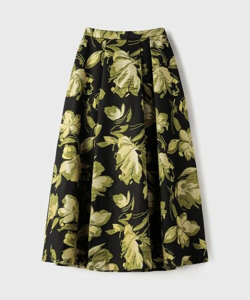 GRACE CONTINENTAL / グレースコンチネンタル ロング・マキシ丈スカート | ラメフラワージャガードスカート | 詳細12