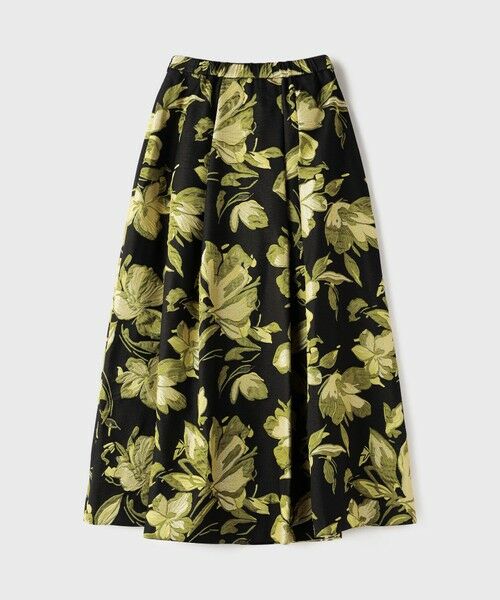 GRACE CONTINENTAL / グレースコンチネンタル ロング・マキシ丈スカート | ラメフラワージャガードスカート | 詳細13